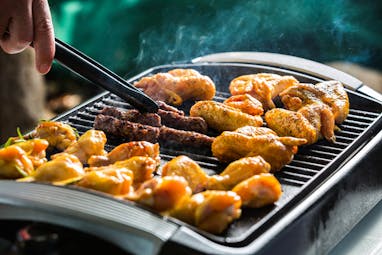 Barbacoa eléctrica Ganador de la prueba